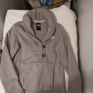 The North Face sweatshirt